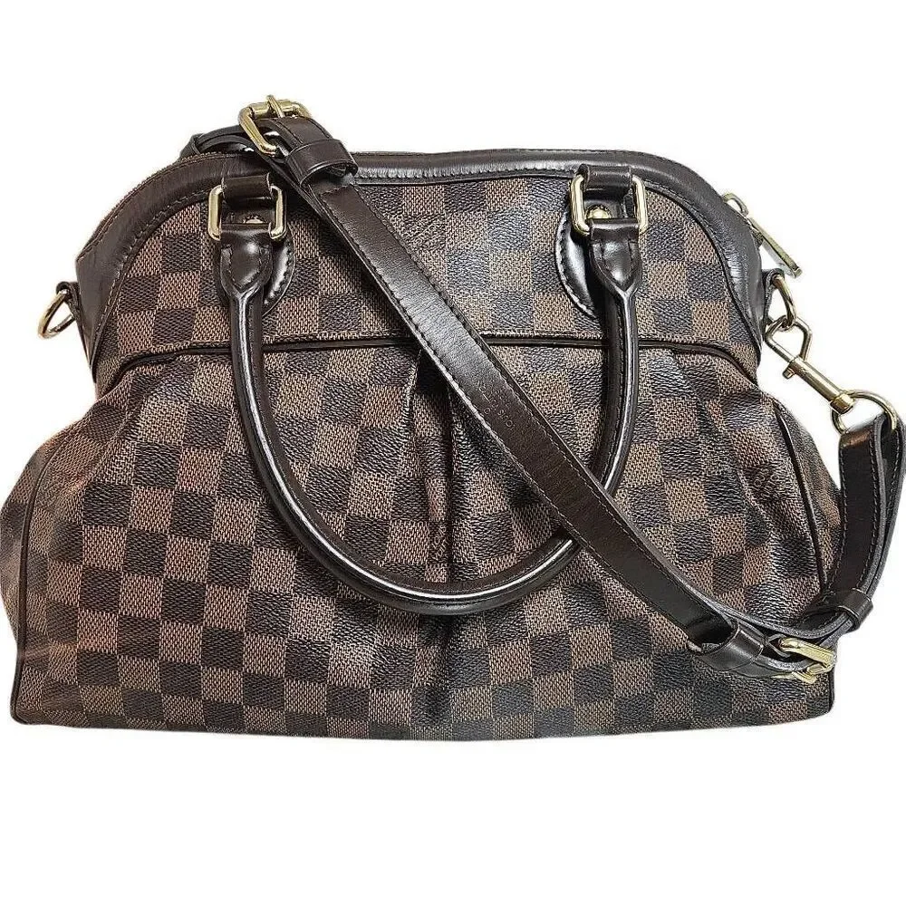 Louis Vuitton trevi damier 2 way bag